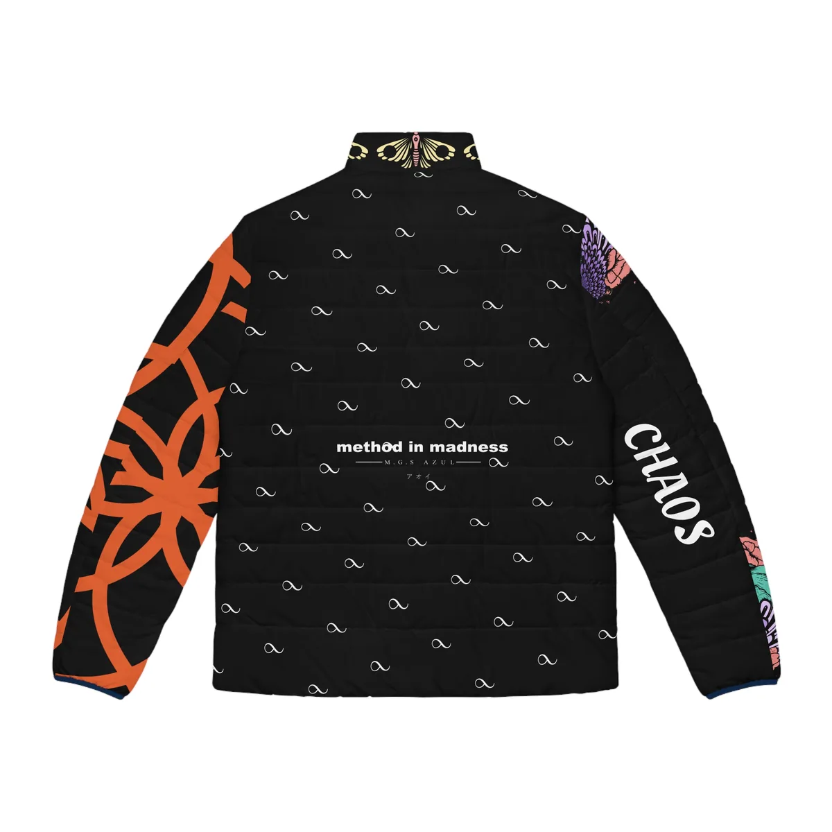 "Serenity Armor" Puffer Jacket — reverse view