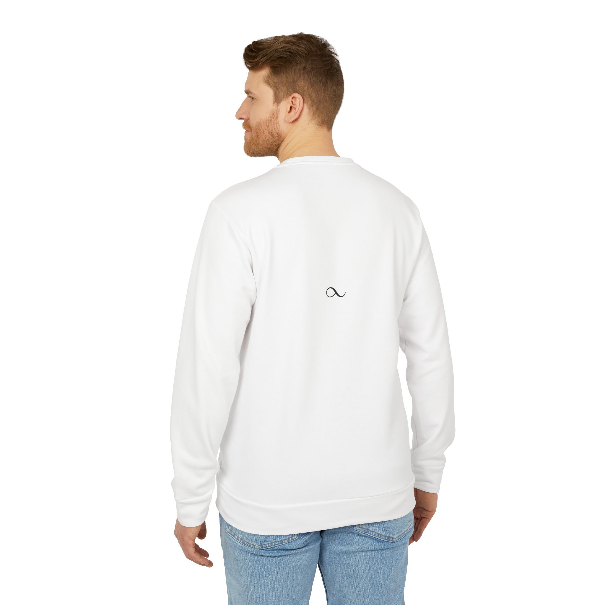 adidas Unisex Fleece Crewneck Sweatshirt - Image 6