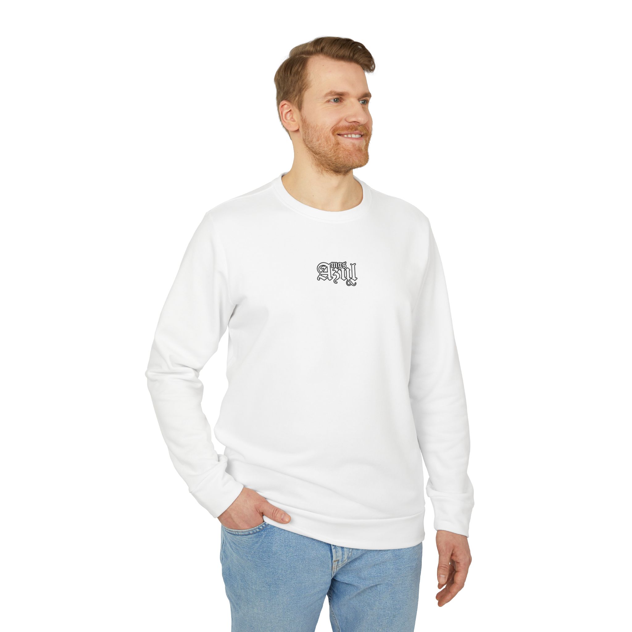 adidas Unisex Fleece Crewneck Sweatshirt - Image 5