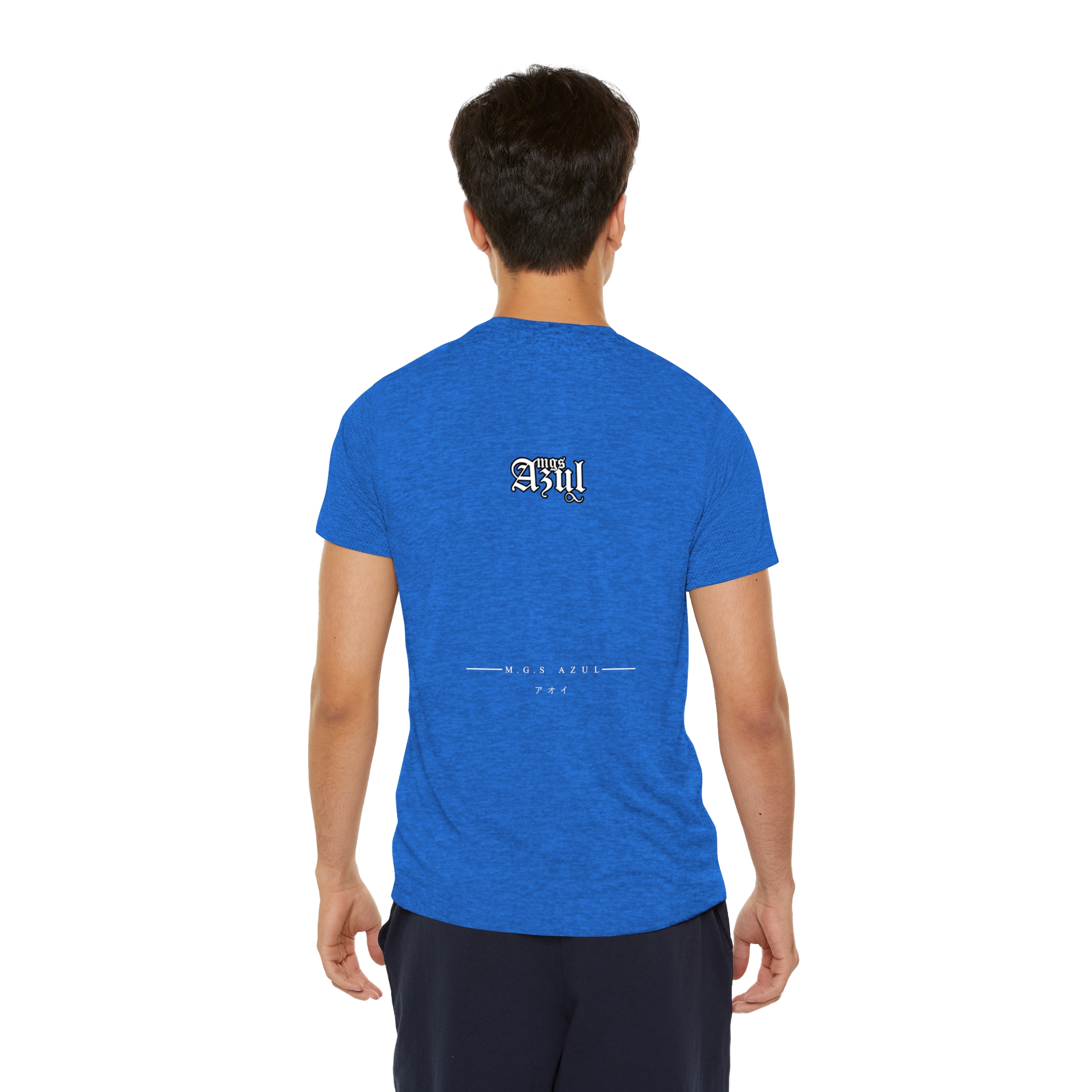 M.G.S Azul Apex Performance Tee - Image 4